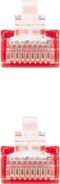 UTP Category 6 Rigid Network Cable NANOCABLE Red