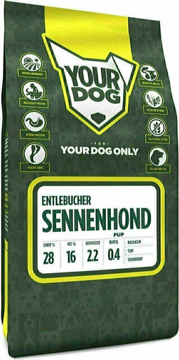 Yourdog Entlebucher sennenhond Rasspecifiek Puppy Hondenvoer 6kg | Hondenbrokken