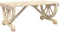 vidaXL - Tuintafel - 90x50x40 - cm - massief - vurenhout