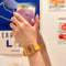 Ice Watch ICE digit retro - Apricot crush 022052 Horloge - Siliconen - Oranje - Ø 33 mm