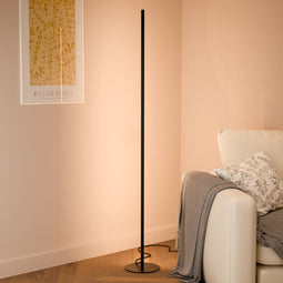 Nolt Lina - Vloerlamp - Dimbaar - 2700K - Mat Zwart