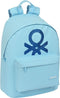 Laptop Backpack Benetton benetton Blue 31 x 41 x 16 cm