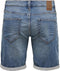 ONLY & SONS ONSPLY JOG BLUE SHORTS PK 8584 DNM NOOS Heren Broek - Maat M