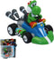 Super Mario Yoshi - Pull Back Kart - 12 cm