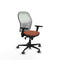Piqueras y Crespo 3D036G0 - Bureaustoel - Verstelbare hoogte met armleuning - Wit Bruin