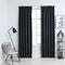 vidaXL - Gordijnen - verduisterend - met - haken - 2 - st - 140x245 - cm - antraciet
