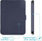 imoshion E-reader Hoesje - Geschikt voor Tolino Shine 4, Kobo Clara 2E - Slim Hard Case Sleepcover Bookcase - Donkerblauw