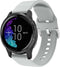 iMoshion Bandje Geschikt voor Garmin Vivoactive 3 / Venu / Forerunner 245 - iMoshion Siliconen bandje - Lichtgrijs