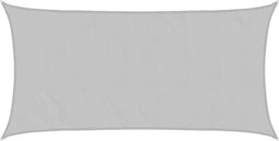 vidaXL - Zonnezeil - 5x2,5 - m - 100% - polyester - oxford - lichtgrijs