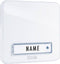 m-e modern-electronics 41144 Complete set voor Draadloze deurbel Verlicht, Met naambord