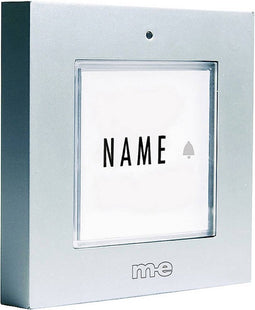 m-e modern-electronics 41272 Zender voor Draadloze deurbel Met naambord