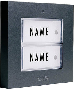m-e modern-electronics 41273 Zender voor Draadloze deurbel Met naambord