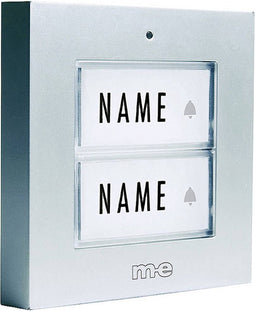 m-e modern-electronics 41274 Zender voor Draadloze deurbel Met naambord