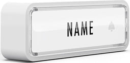 m-e modern-electronics 41290 Zender voor Draadloze deurbel Met naambord