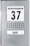m-e modern-electronics ADV 110.1 EG Buitenunit voor Deurintercom Kabelgebonden Eengezinswoning RVS