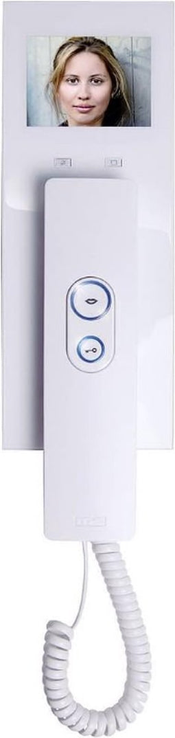 m-e modern-electronics VDV 505 WW Binnenunit voor Video-deurintercom Kabelgebonden Eengezinswoning Wit