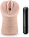 M for Men - Angie Masturbator With Bullet Vibrator - Mouth