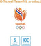 M line TeamNL 90x220 matras | Traagschuim en Koudschuim matras | Omdraaibaar matras met harde en zachte kant | Ontwikkeld met topsporters | Gebruikt met de Olympische Spelen | 5 comfortzones |
