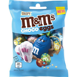 M&M - Chocolade mm's choco eggs crispy zak 70 gram | 50 stuks