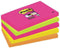 M Post-it memoblok 655-sn Super Sticky 127x76mm Neon kleur
