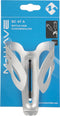 M-Wave Aluminium bidonhouder - Ø 75 mm - zilver - eenvoudig te monteren