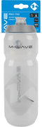 M-wave Bidon 750 Ml Semi-transparant/zilver