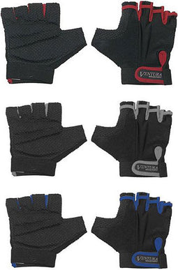 M-wave Fiets handschoen gel zilver zwart maat m