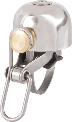 M-wave Fietsbel Bella C-yell 30 Mm Zilver/koper