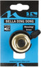 M-Wave Fietsbel - Bella Ding-Dong - ø33mm - Goud messing