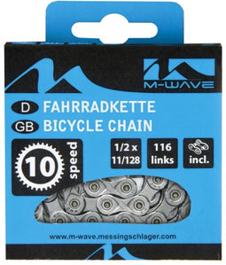 M-Wave M-wave ketting kmc 10 speed 1/2x11/128 116 schakels blister