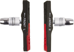 M-wave Remblokken V-brake 72 Mm Zwart/zilver