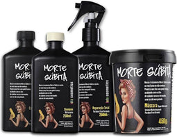 LOLA MORTE SUBITA 4 PIECES PACKAGE (SHAMPOO, CONDITIONER, MASK & TOTAL REPAIR SPRAY)
