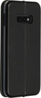 Hoesje Met Pasjeshouder Geschikt voor Samsung Galaxy S10e - Slim Folio Bookcase - Zwart