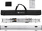 Picco Vouwbare Campingtafel - Aluminium - 90 x 50 cm - Verstelbaar - Zilver