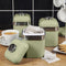 Swan Retro Opbergblikken - Set van 3 - Groen