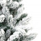vidaXL - Kunstkerstboom - met - scharnieren - en - sneeuw - 150 - cm
