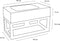 Differnz Bombai black - Natuurstenen wasbak - 40 x 22 x 9 cm - Antraciet