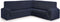 Bankbedekking Eysa ROC Blauw 110 x 120 x 450 cm Hoekpunt