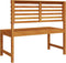 vidaXL - Tuinbank - 100x50x91 - cm - Massief - Acaciahout