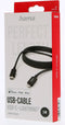 Hama USB-C naar Lightning kabel - Oplaadkabel geschikt voor o.a iPhone / iPad - MFI gecertificeerd - 3A USB2.0 - 480Mbps - 300cm - Zwart