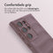 iMoshion Hoesje Geschikt voor Samsung Galaxy S24 Ultra Hoesje Siliconen - iMoshion EasyGrip Backcover - Paars