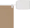 vidaXL - Luifel - verticaal - 180x1000 - cm - oxford - stof - taupe
