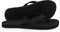 Indosole Essential Flip Flop - Vegan Teenslippers - Natuurrubber - Zwart - Maat 41/42