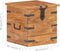 vidaXL - Kist - 40x40x40 - cm - massief - acaciahout