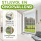O'DADDY® Lamellenhor - Vliegengordijn - Zelfsluitend - Wit - 184x260 cm