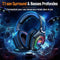 Draadloze Gamingheadset - 2,4 GHz Lossless Audio - 40 uur batterij - RGB verlichting