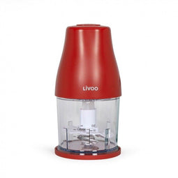 LIVOO DOP244R - Hakmolen - 400 W - 1 snelheid en turbo - Rood