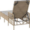 vidaXL - Ligbed - met - Kussen - Beige - Poly - Rattan