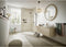 Hansgrohe Pulsify S - Douchesysteem 260 1jet met ShowerTablet Select 400 - PowderRain - Chroom