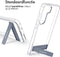 iMoshion Hoesje Geschikt voor Samsung Galaxy S23 Hoesje - iMoshion Stand Backcover - Transparant